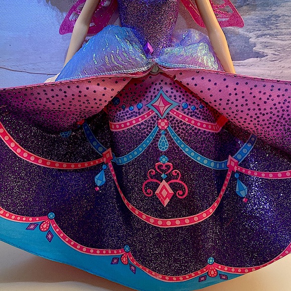 FINAL SALE!! Barbie Mariposa Fairy Princess Catania Doll Mattel Butterfly - Picture 6 of 7